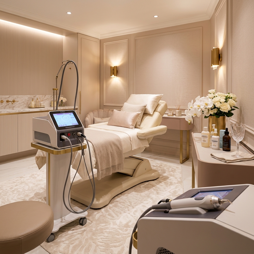 Interior da Clínica Premium
